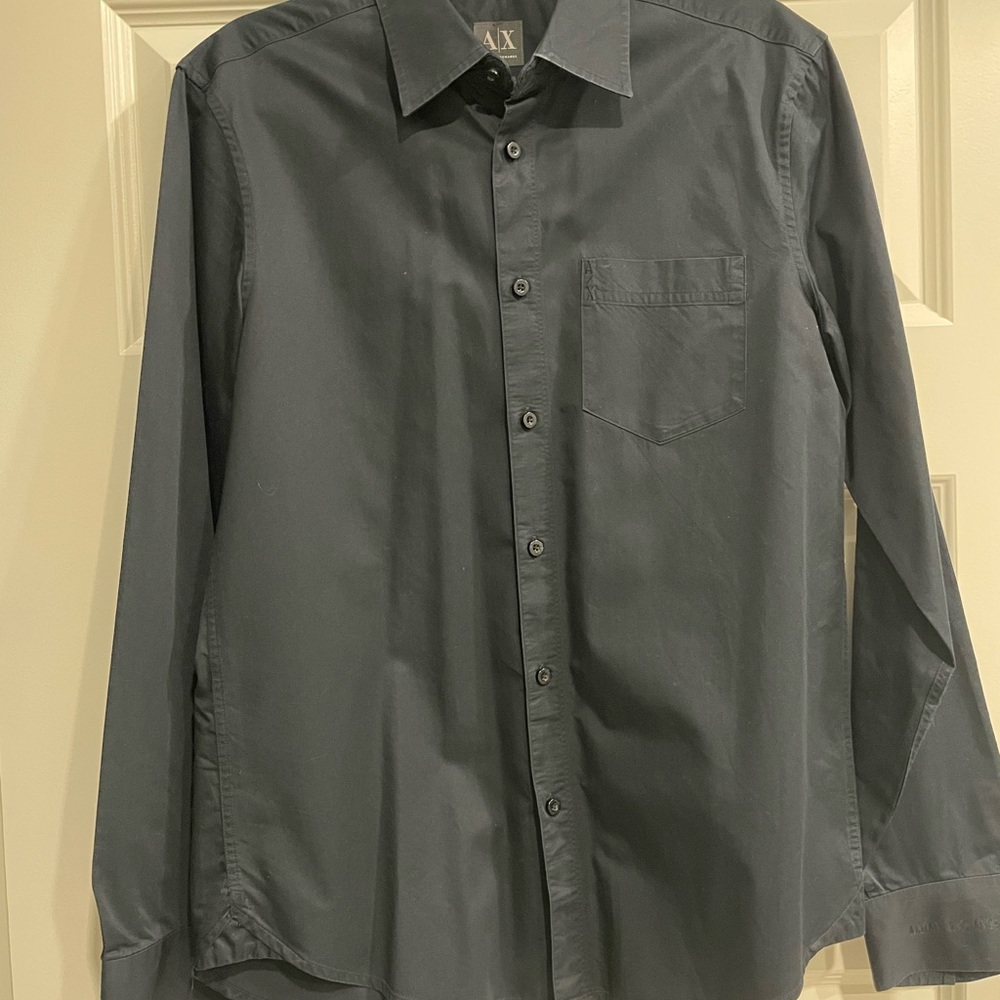 Armani Exchange button down shirt